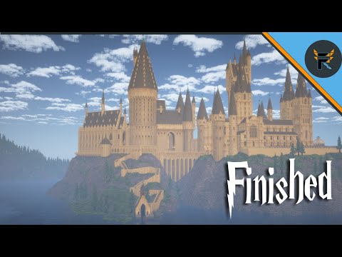 How I built HOGWARTS in MINECRAFT 🏰(Finale) | 250+ hours