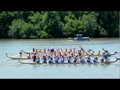 DC Dragon Boat Festival 2012 Mixed "D" Division Major 250M Semi-Final (NTUAA in lane 3)