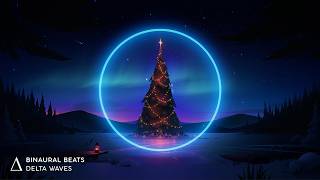 DELTA Super SLEEP [ 2Hz ] Christmas Aurora Binaural Beats Sleep Music
