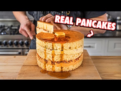 6 Million Subscriber Special: American Pancake Layer Cake