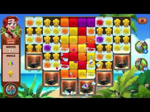 Lost Island Blast Adventure Level 2420 NO BOOSTERS - A S GAMING ✔️