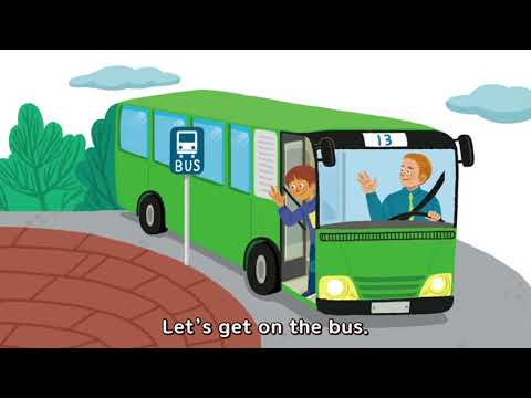 Let's Smile 5 Unit 2 Song - Let's Get on the Bus