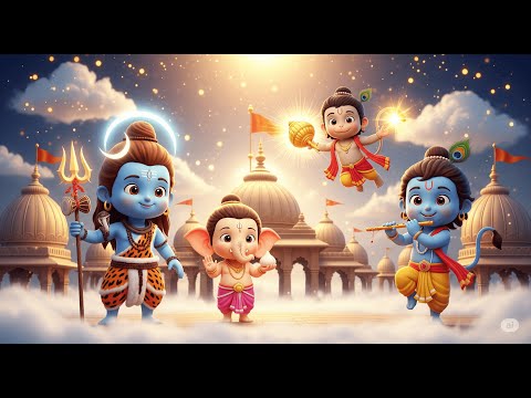 Bhakti song | kids song | Mere Kanha | Shree Hanuman Chalisa | Ganesh Chaturthi 2025 | 3D Cartoon