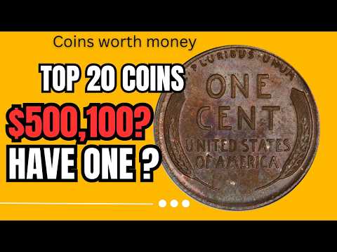 TOP 10 Most Valuable Coins in Circulation - Rare Pennies Worth Money
