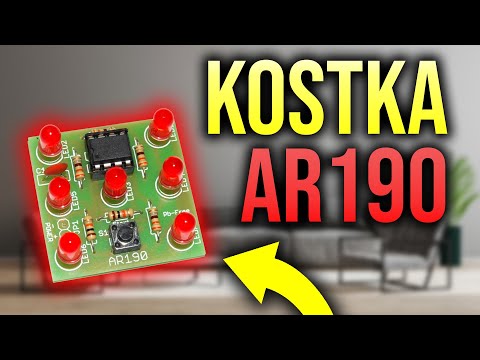 Elektroniczna KOSTKA do gry AR190/R