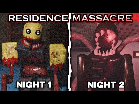 Residence Massacre: Night 1 and 2 - (Full Walkthrough) - Roblox