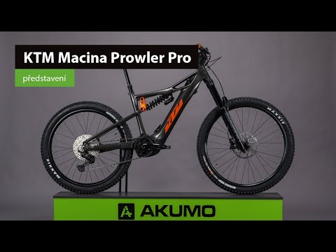 Elektrokolo KTM Macina Prowler Pro Machine Grey (Orange+Black) - celoodpružené horské elektrokolo