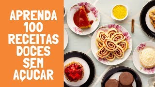 receitas doces sem aucar