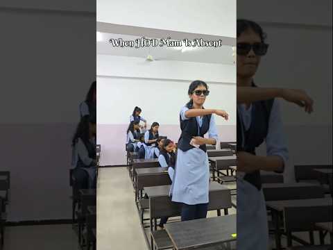 When Hod mam is absent 😌#sgdtpians💥 #happiness #collegelife #viralreels #mems #bestfriends #shorts