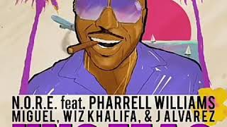 Uno Mas N O R E  feat  J Alvarez Pharrell Williams Miguel Wiz Khalifa Remix