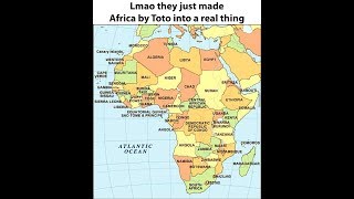 Toto- Africa// but every word is a google image