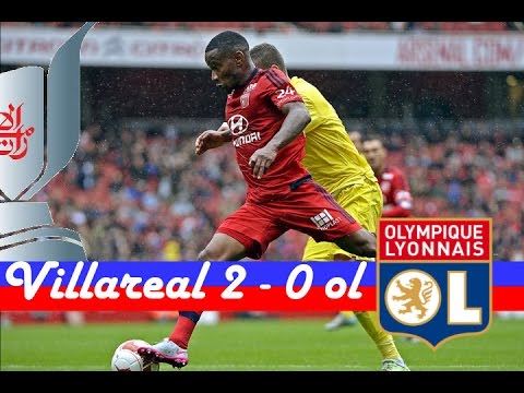 Emirates Cup : Olympique Lyonnais 0-2 Villareal FC