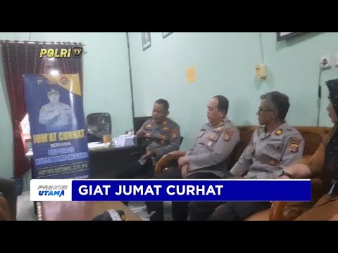 POLRES KUKAR GIAT JUMAT CURHAT