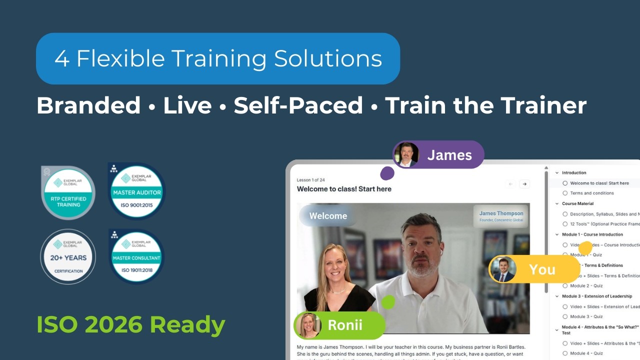 4 Flexible Compliance Training Solutions for 2026 ISO Standard Updates | Free Demo