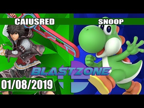 PSG Blastzone: Caiusred (Shulk) vs Sugoi | Snoop (Yoshi) - Winners Round 3