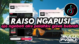 Download lagu DJ RAISO NGAPUSI | JUJUR AKU RAISO KUDU MILIH SOPO NENG ATIKU | VELOCITY VIRAL TIKTOK BY RULLY FVNKY mp3