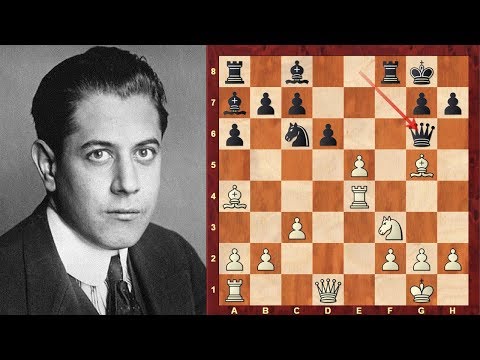 How opening preparation can backfire! Jose Raul Capablanca vs  Milner-Barry : Margate (1935)