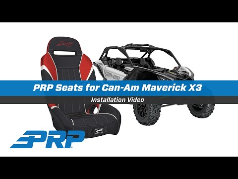 Can-Am Maverick X3 Seat Install
