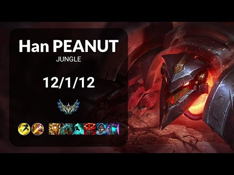 Han Peanut Skarner vs Karthus JUNGLE - KR  Patch 14.17