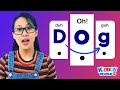 Learning The Sounds Of Letters Teaching 3 Letter Word Reading To Toddlers And Kids