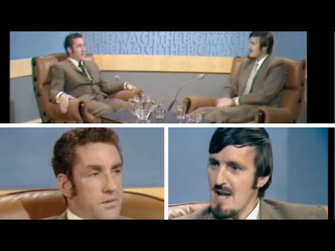 Dave Mackay with Jimmy Hill on Derby County v Spurs 1969-70 Season with Brian Moore