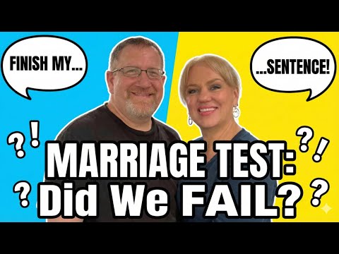Finishing Each Other's Sentences: A Marriage Test