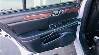 2000-2011 Cadillac Deville DTS DHS Rear Power Window Regulator and Window Motor Replacement