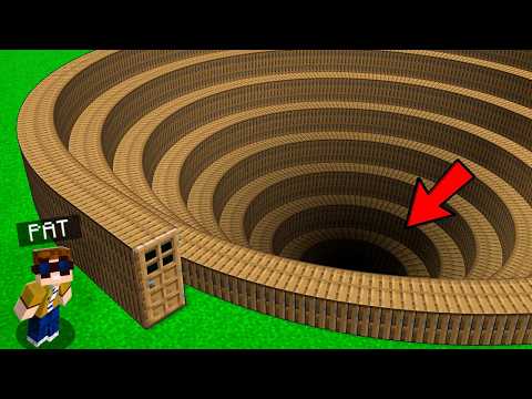 BETRETE NIEMALS die BODEN SPIRAL TÜR in Minecraft!