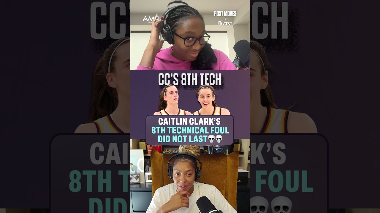Caitlin Clark was confident her 8th Tech wasn't going to last long 😆Moments That Matter @ATT  #ATT