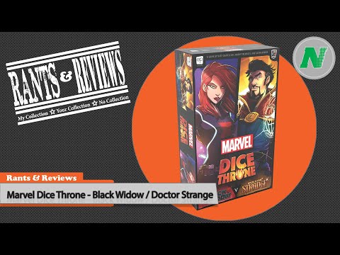 Rants And Reviews: Marvel Dice Throne - Black Widow / Doctor Strange Expansion