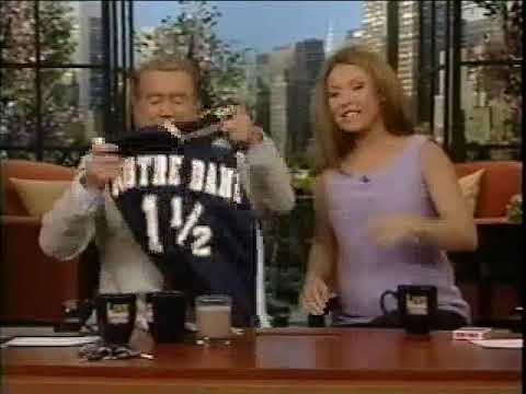 Regis and Kelly Host Chat - May 4, 2001