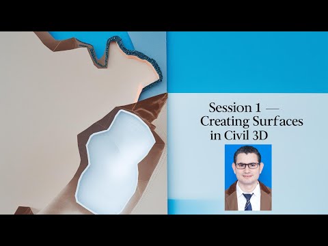 Autodesk Civil 3D Session 1: Creating and managing Points & Surfaces by Dr Mohamed Freeshah