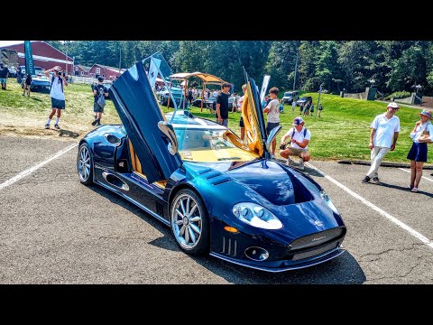 2006 Spyker C-8 4.2L Audi V8 395HP Ext Dark Sapphire Blue/ Tan Int Full Tour