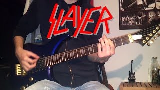 SLAYER - When The Stillness Comes Full Guitar Cover w/ Tab [HD]