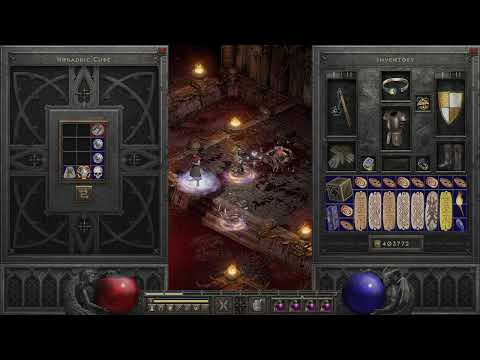 Diablo II Resurrected |PC| Found Ber Rune in Act III: Durance of Hate Level 3 (Terrorized Zone)