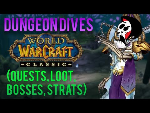 Razorfen Downs Classic WoW Guide 🐷 DUNGEON DIVES