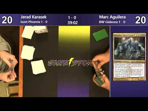 Jerad Karasek (Izzet Phoenix) vs Marc Aguilera (BW Gideons) - Sunday Night Modern 4/7/19