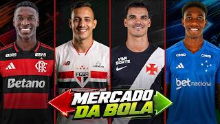 +17 TRANSFERÊNCIAS E RUMORES DO MERCADO DA BOLA DO FUTEBOL BRASILEIRO E EUROPEU 2026/27