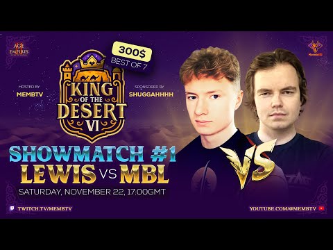 King of the Desert VI  Showmatch  Lewis vs MbL