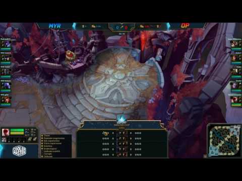 Esport1 League of Legends Winter Cup MyRevenge vs OnePiece Esports (Top8)