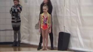 MA State Championship 2017 Aliyah level 4 Rope 1st Place