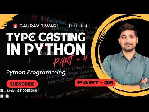 Type Casting Type Conversion In Python Part 4
