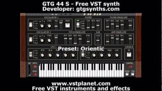 Video thumbnail for GTG 44 S - Free VST synth - vstplanet.com by Plugins Collection