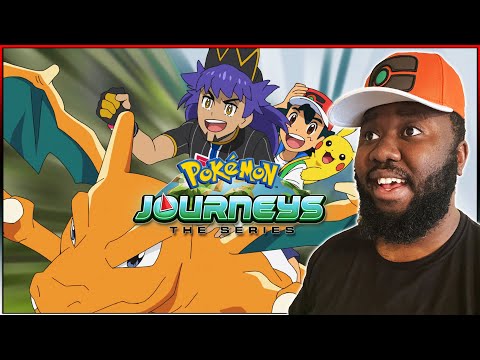 LEON VS ELITE 4 FLINT! Leon Trains Ash! | Pokemon Journeys Episode 100 Reaction!