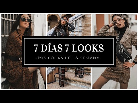 COMO VESTIR BIEN DURANTE LA SEMANA | 7 OUTFITS DE MODA PARA PRIMAVERA – LOOKS CASUALES Y ENTRETIEMPO