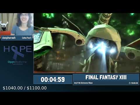 RRLOL4 - Final Fantasy XIII - Any% No Cutscene Skips by daspharaoh [she/her] (Part 1/2)