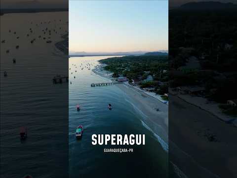 ILHA DE SUPERAGUI 🇧🇷🌊 | Um Paraíso Selvagem Escondido no Litoral do Paraná! 🚁
