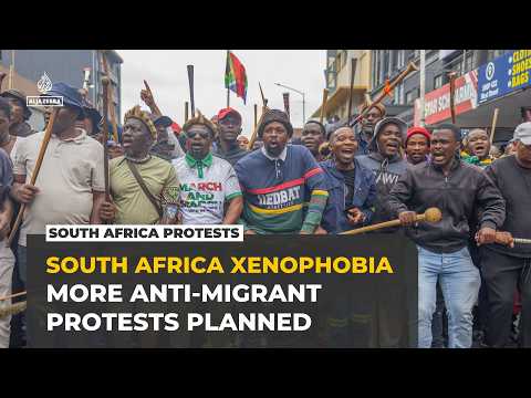 South Africa anti-migrant protests spread as xenophobia fears grow