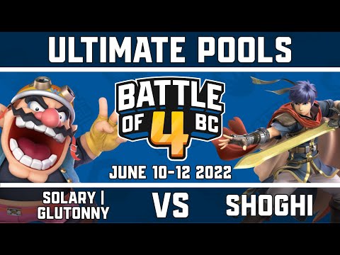 Solary | Glutonny vs Shoghi - Ultimate Singles Pools - Battle of BC 4