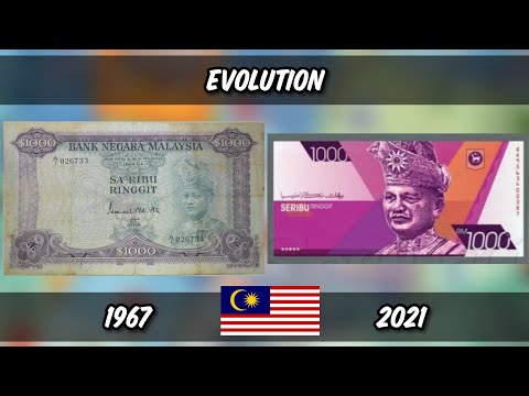 Evolution Of Malaysia Currency From 1967 - 2021